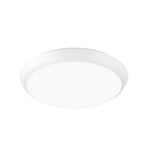 Lampa sufitowa LED Maggy, Ø 25 cm, biała, CCT, IP65, pierścienie dekoracyjne