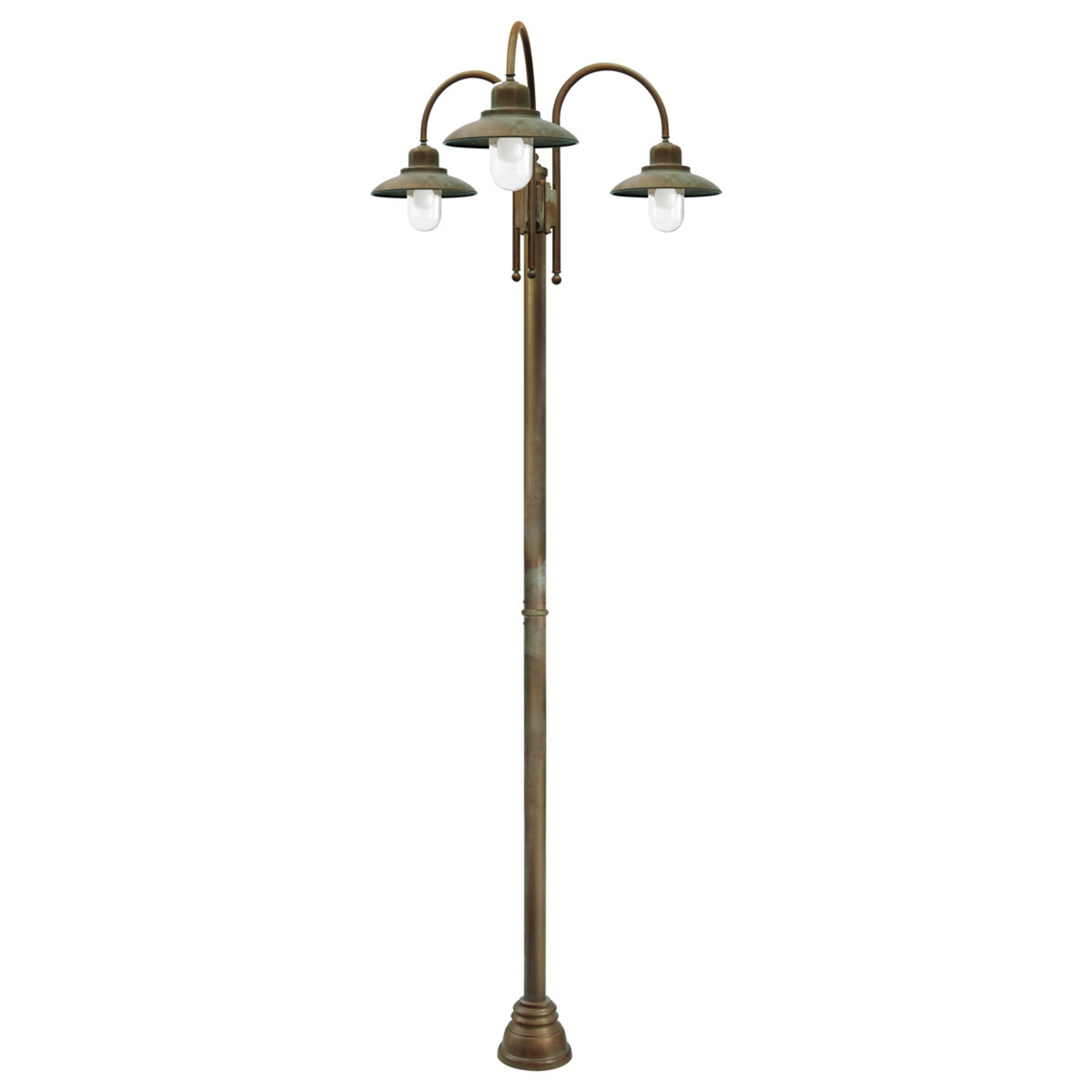 Lampadaire d'extérieur Casale 270cm à 3 lampes