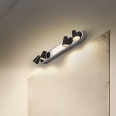 LEDVANCE LED осветление за таван Neptune, 4 точки, бяло