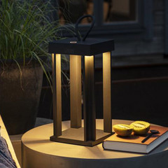 Dekoračné LED svietidlo Cannes USB, čierna