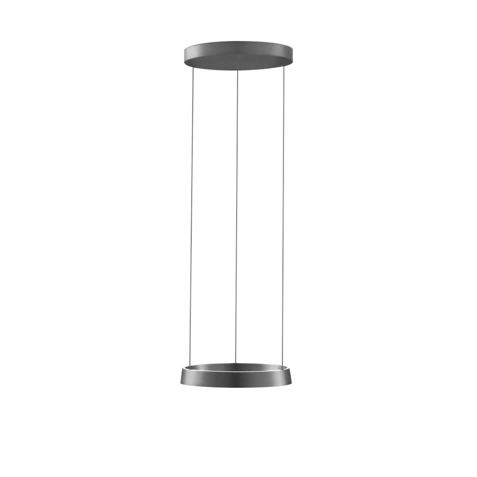 Edge Round Taklampa Ø400 Titanium - LIGHT-POINT