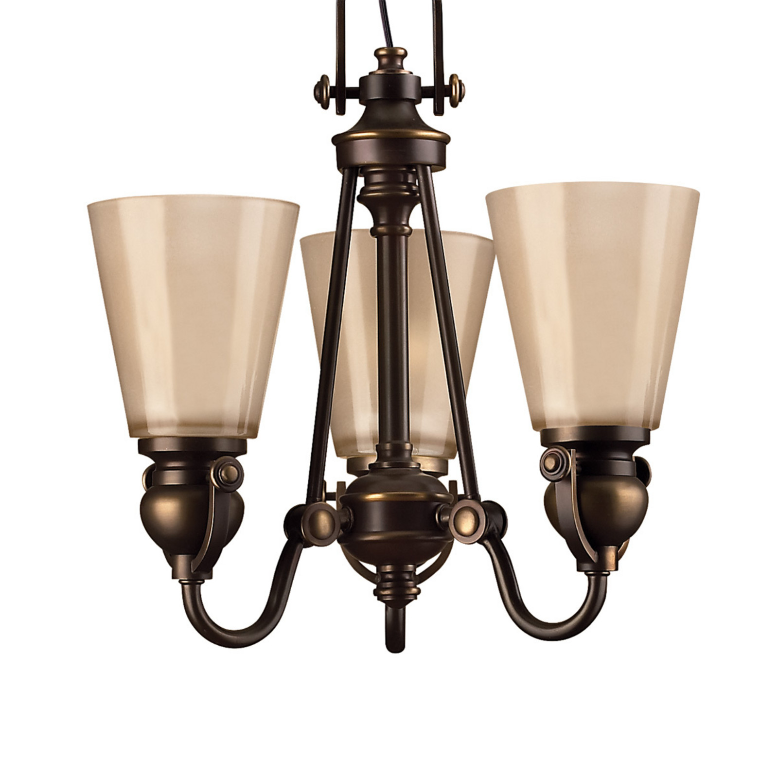Lampă suspendată MAYFLOWER rustică 3 becuri