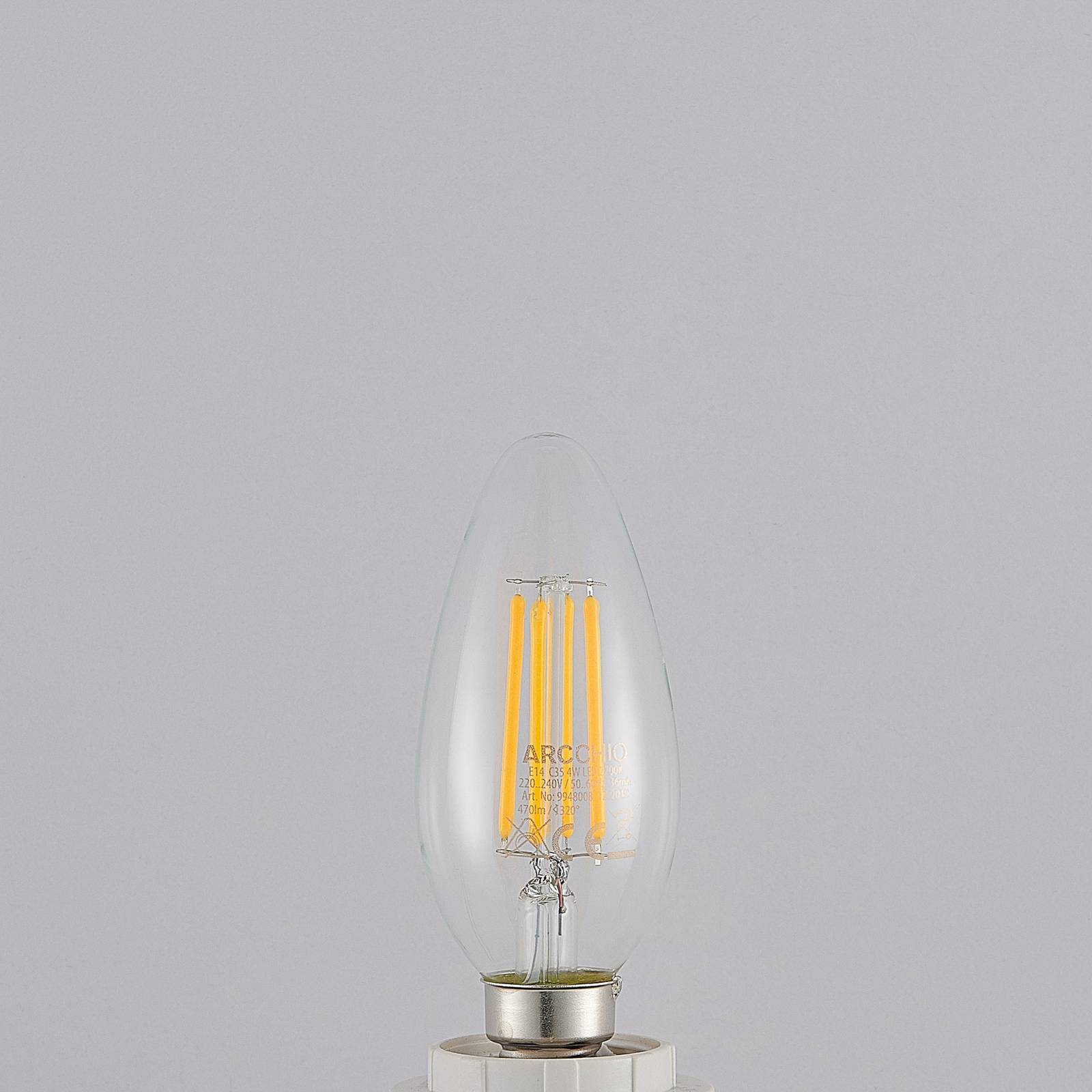 Żarówka filament LED E14 4W 827 3-stepdim 2 szt.