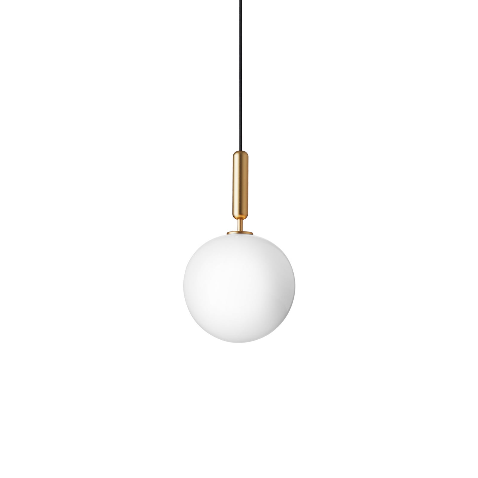 Miira 1 Lampa Wisząca Large Brass/Opal White - Nuura