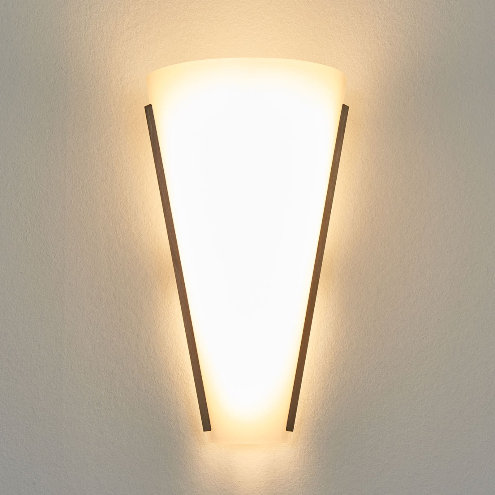 Nástěnné světlo Luk s LED