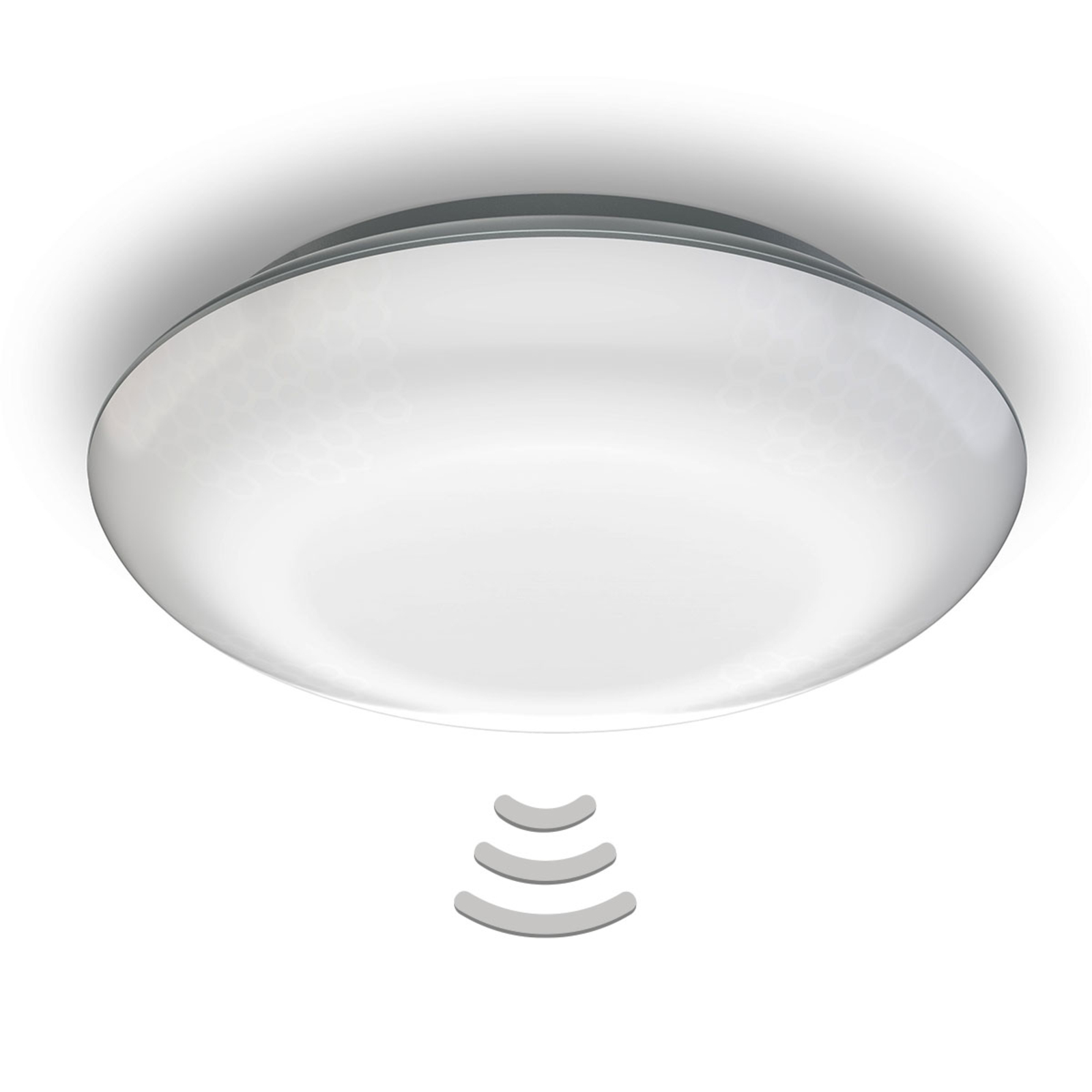 Steinel STEINEL Vario Quattro PRO LED 3,000 K anthracite, plastic, 14 W, energy efficiency: A+, H: 6.9 cm