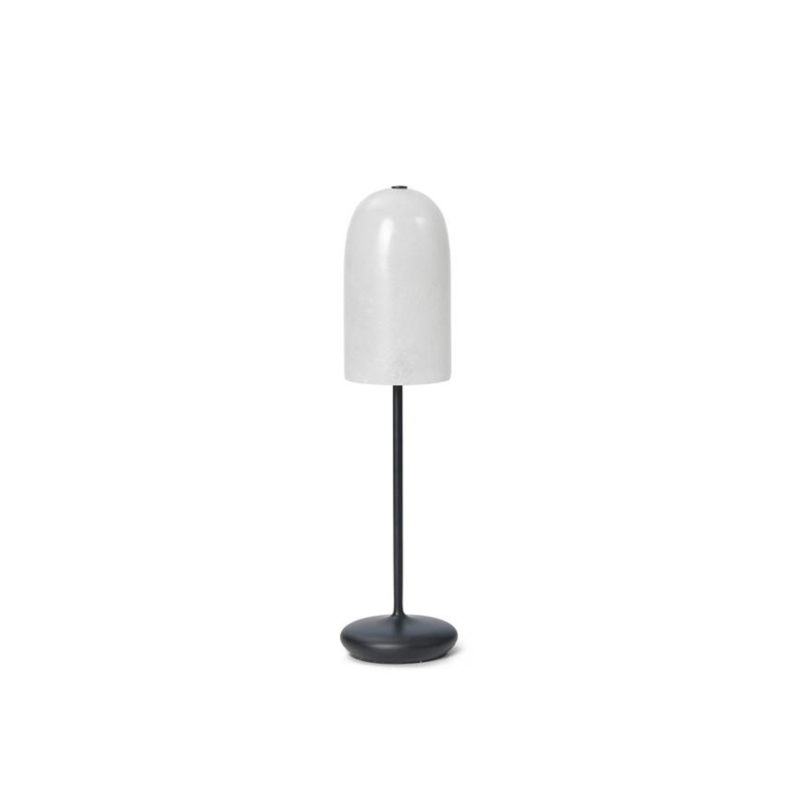 ferm LIVING Candeeiro de mesa recarregável LED Gry, 44,3 cm, regulável,