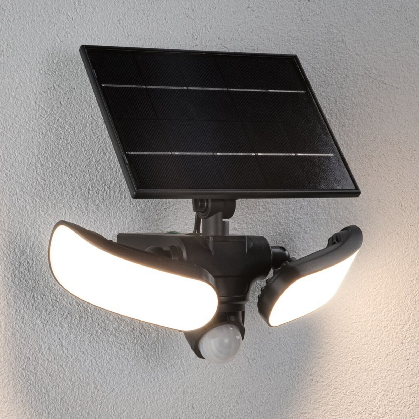Applique d'extérieur solaire Paulmann Sonlig, anthracite, capteur, IP65