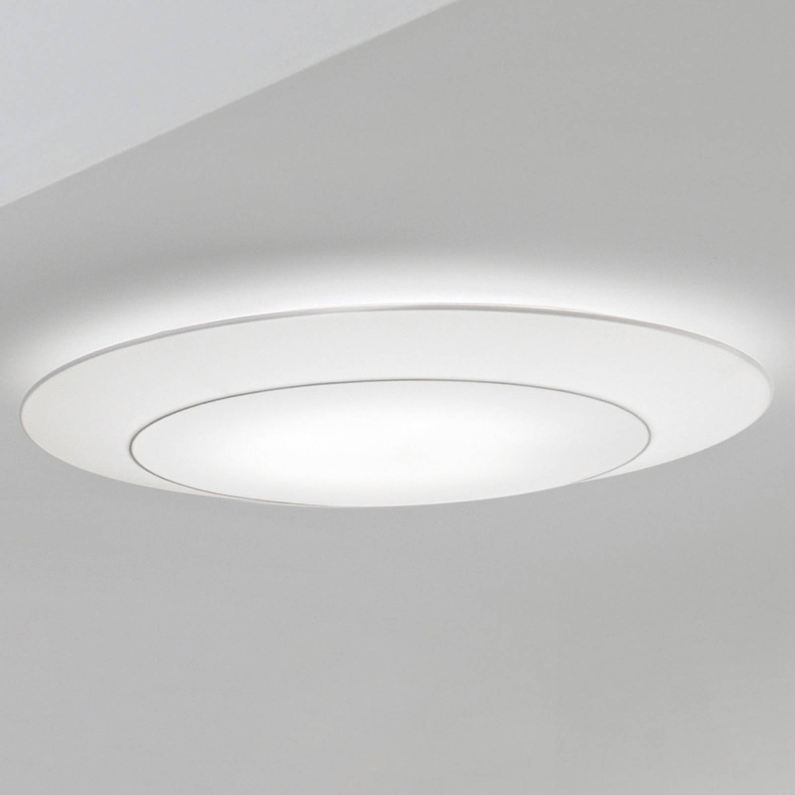 Modo Luce Ring Tonda loftslampe TRIAC hvid Ø65cm