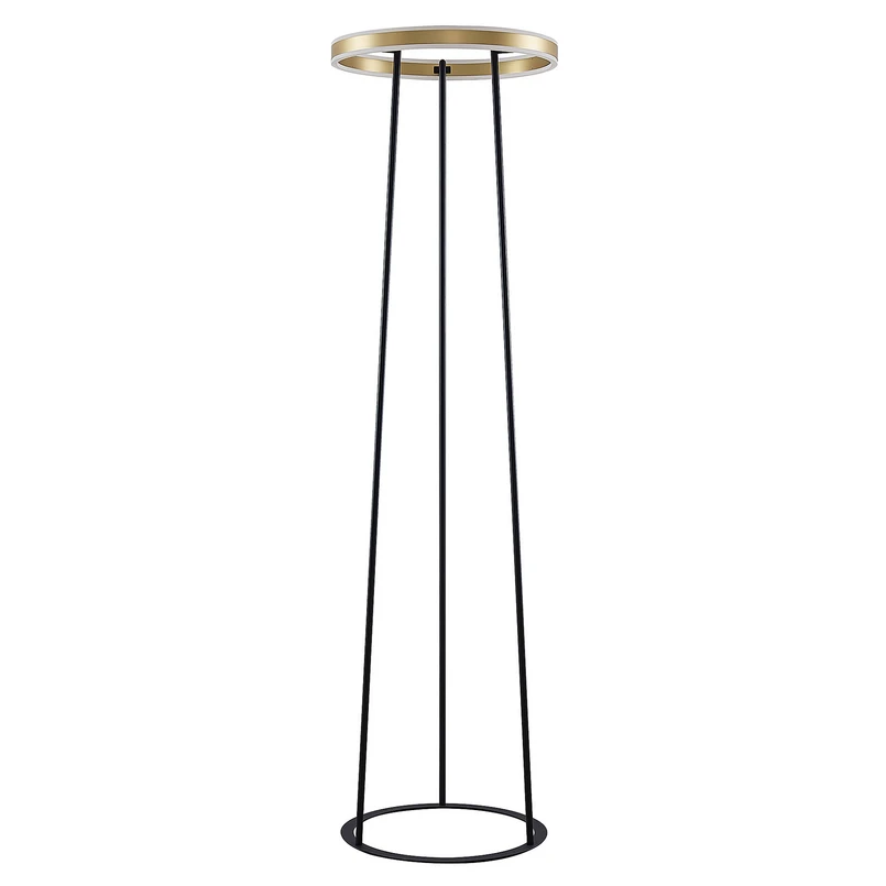 Lucande – Seppe LED Stehleuchte Brass