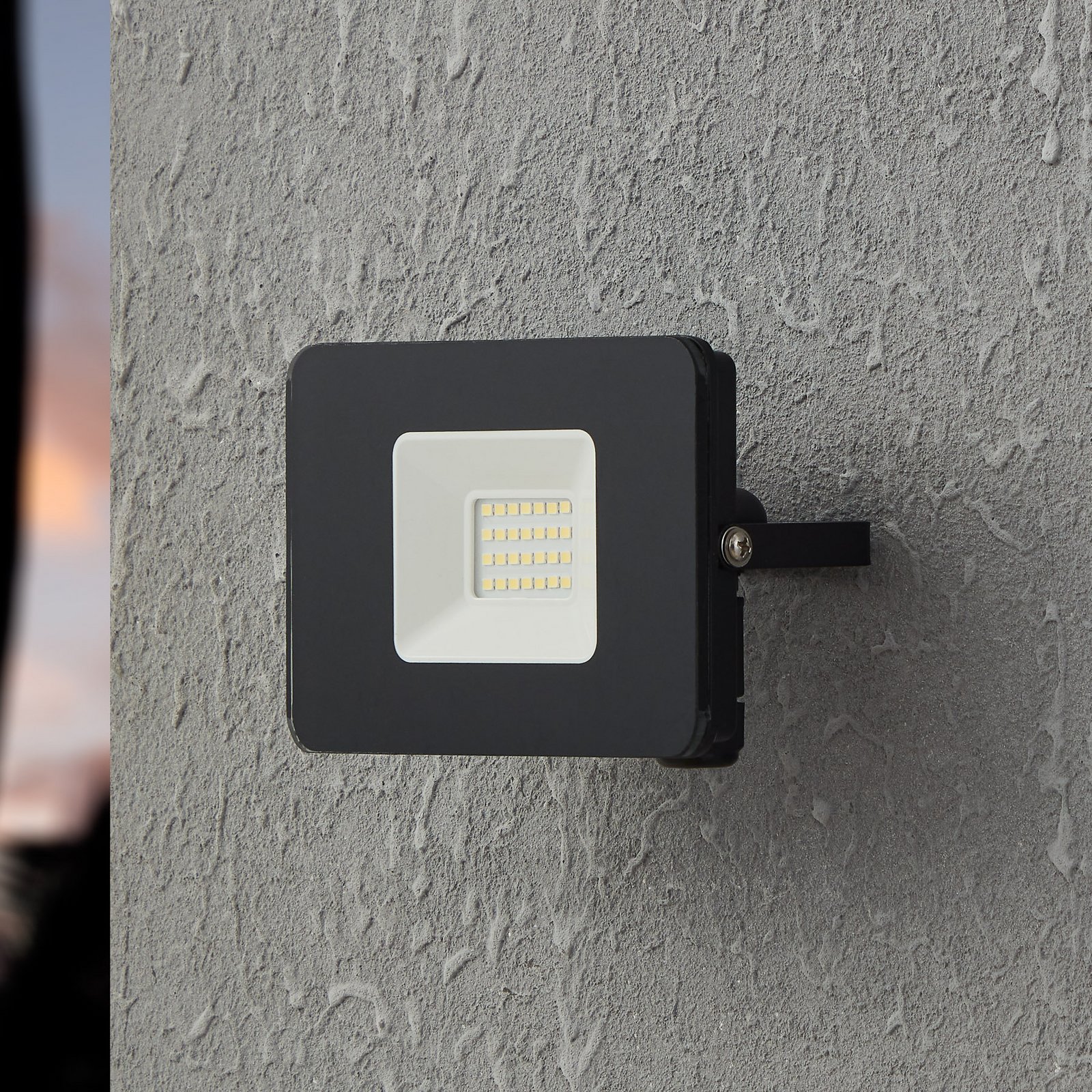 Faretto LED esterni Faedo 3 in nero, 20W