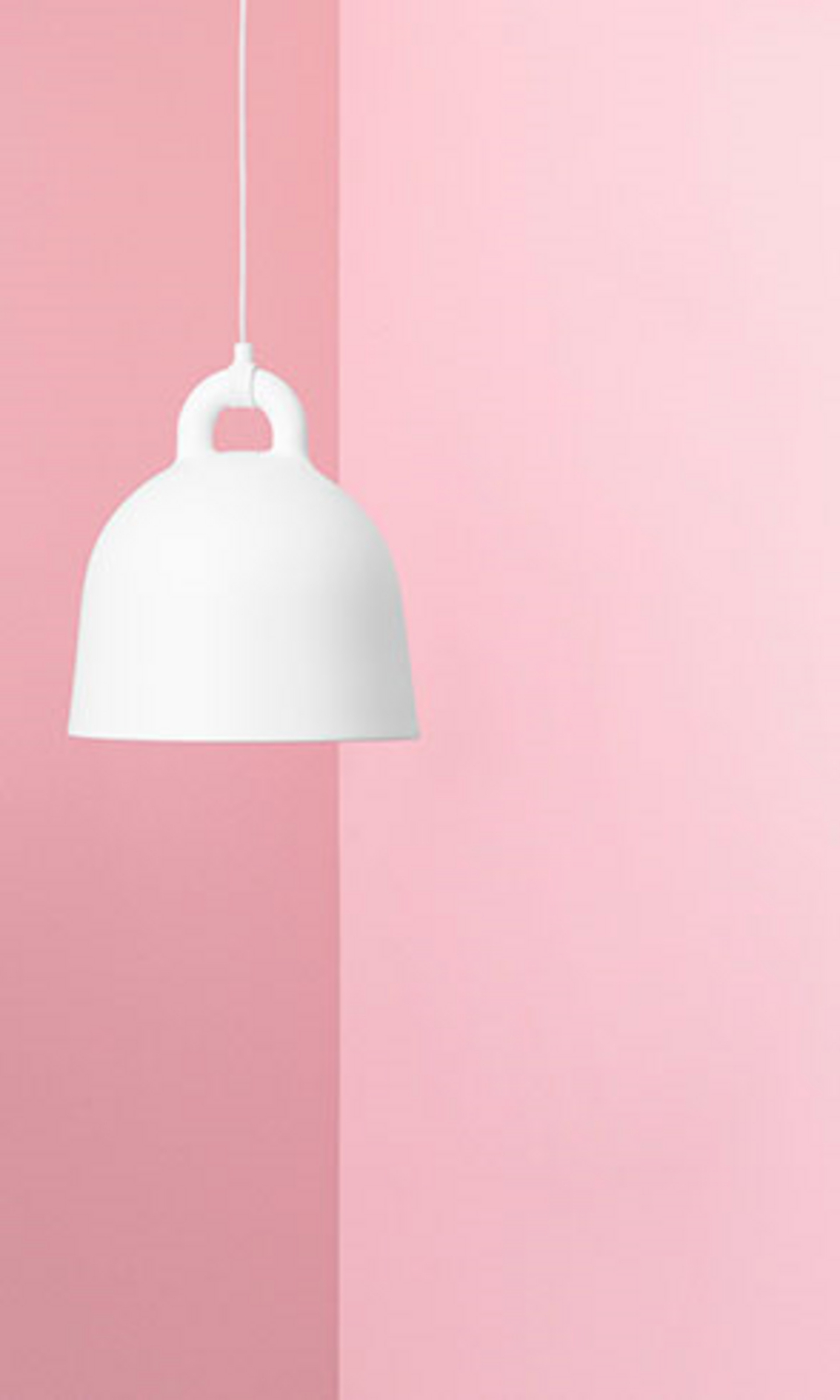 Bell Lustră Pendul Small White - Normann Copenhagen