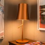 Foscarini Birdie LED grande lámpara de mesa cobre