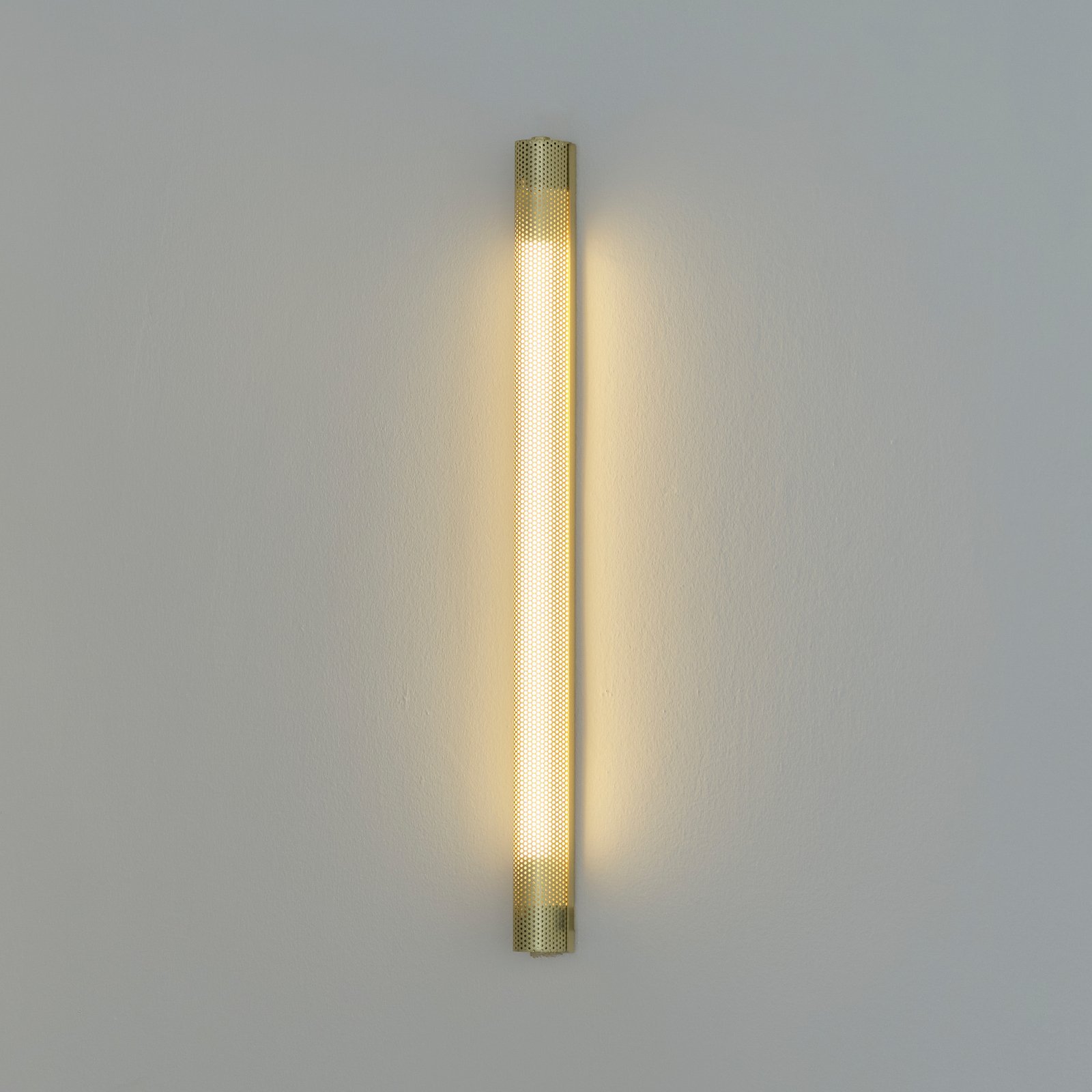 GEJST seinälamppu Radent, messinkivärinen, korkeus 70 cm, G13 LED