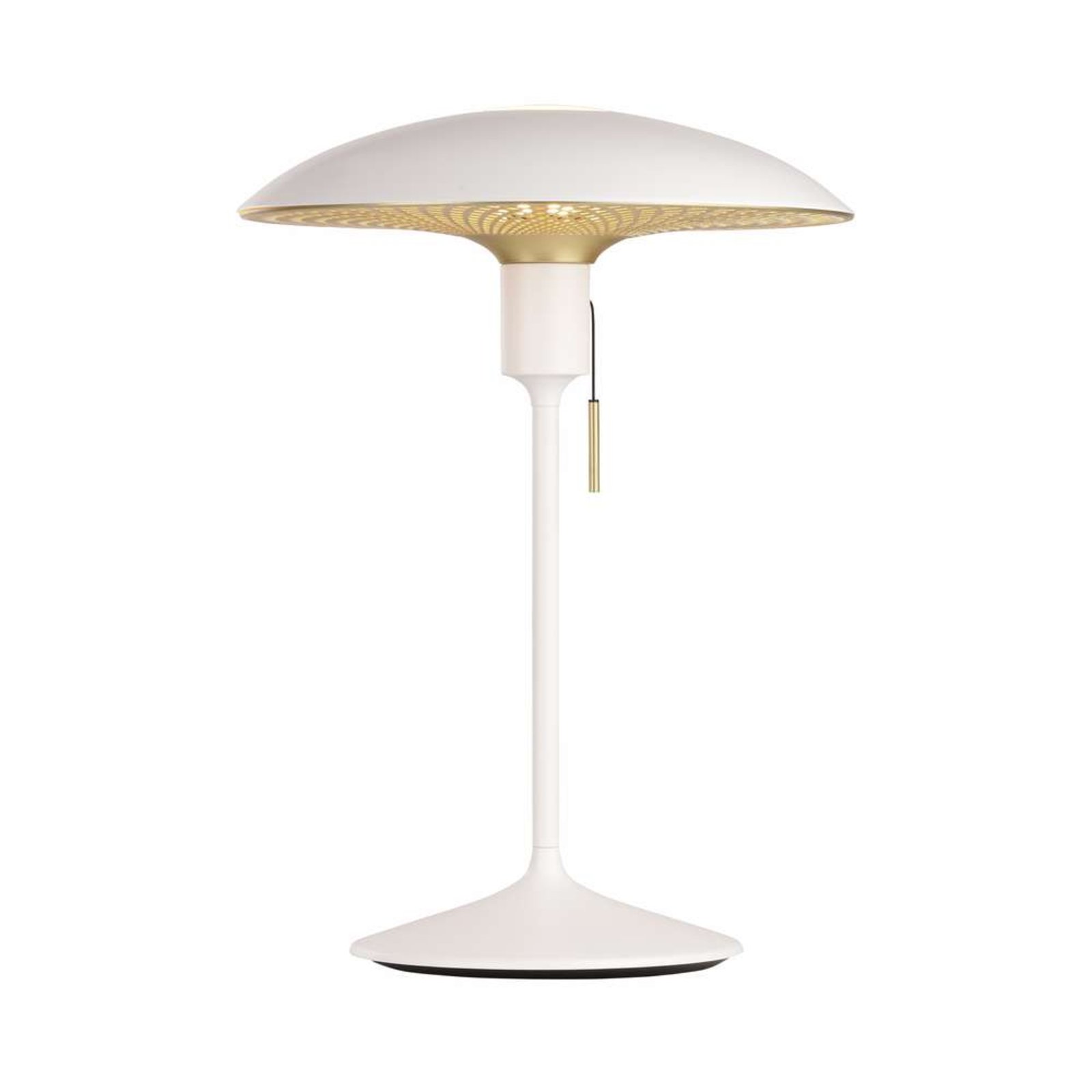 Manta Ray Veioză White/Brass - UMAGE