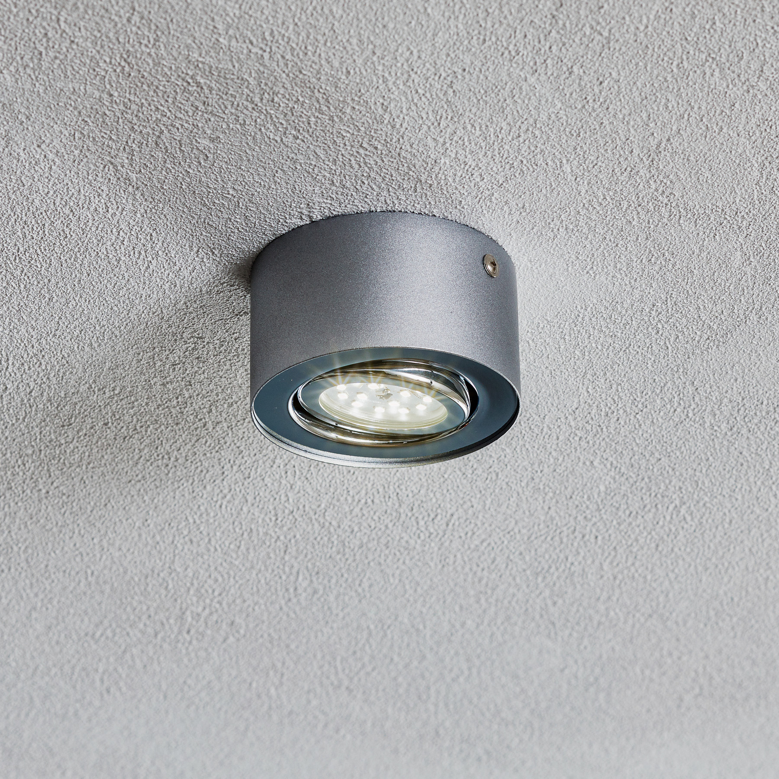Eik anders vijandigheid Spot pour plafond LED Tube 7121-014 en argenté | Luminaire.fr