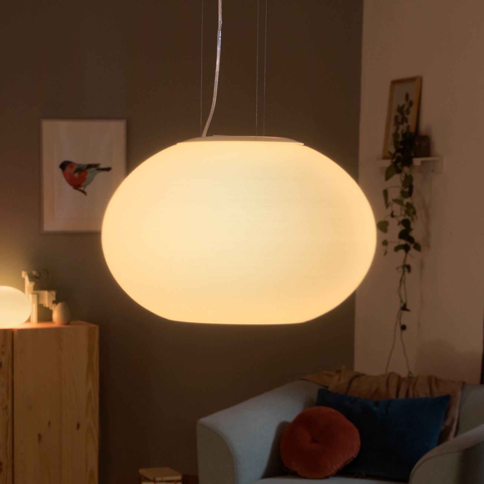 Woord Grit Gedrag Philips Hue Flourish LED hanglamp, RGBW | Lampen24.nl