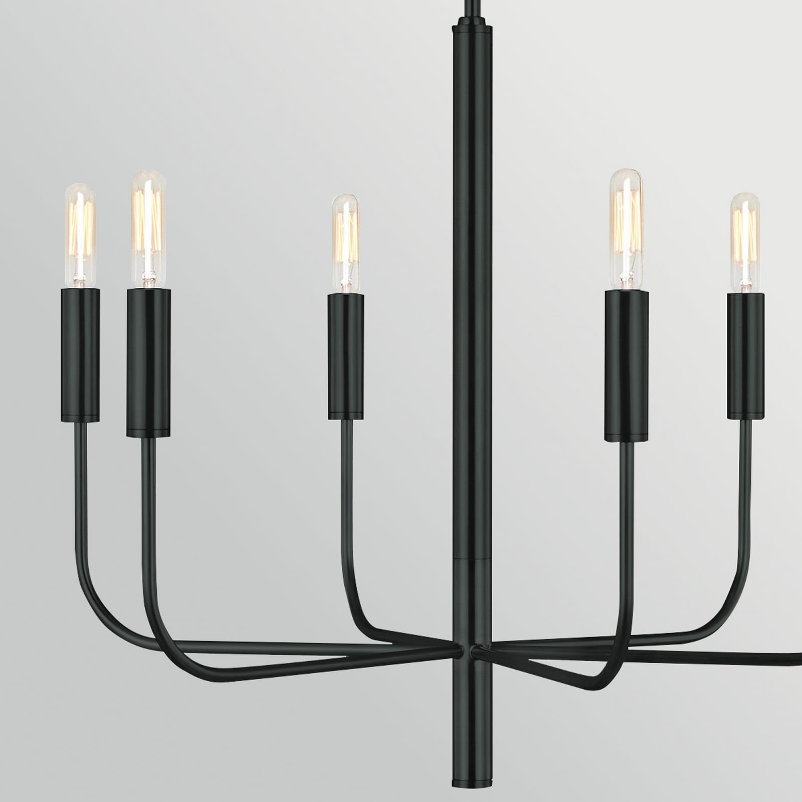 Lustre Brianna, preto, Ø 61 cm, 6 lâmpadas, metal - FEISS Lustre Brianna, preto, Ø 61 cm, 6 lâmpadas, metal - FEISS