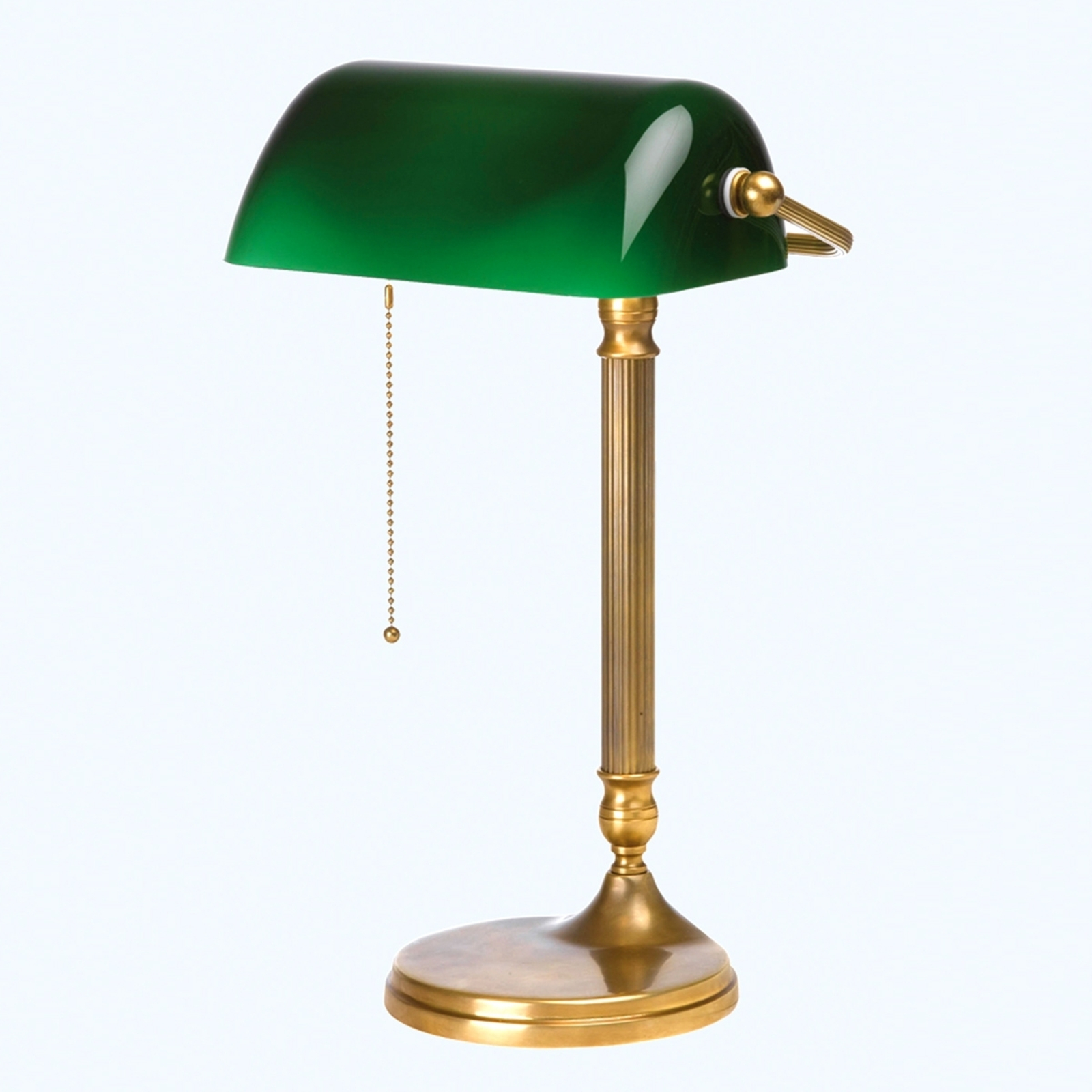 Ručně vyrobená bankéřská lampa JIVAN