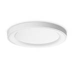 Ideal Lux LED ceiling light Planet, white, Ø 60 cm, metal