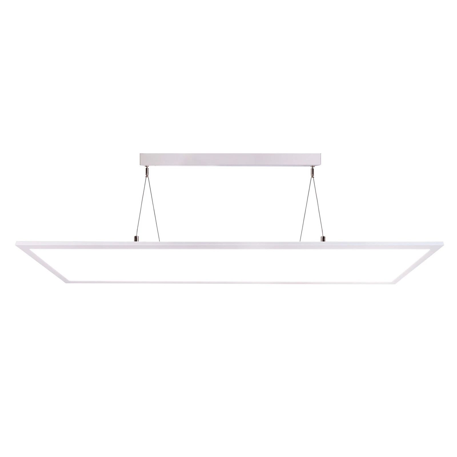 LED hanglamp 3422, hoekig, Dip-Switch, wit