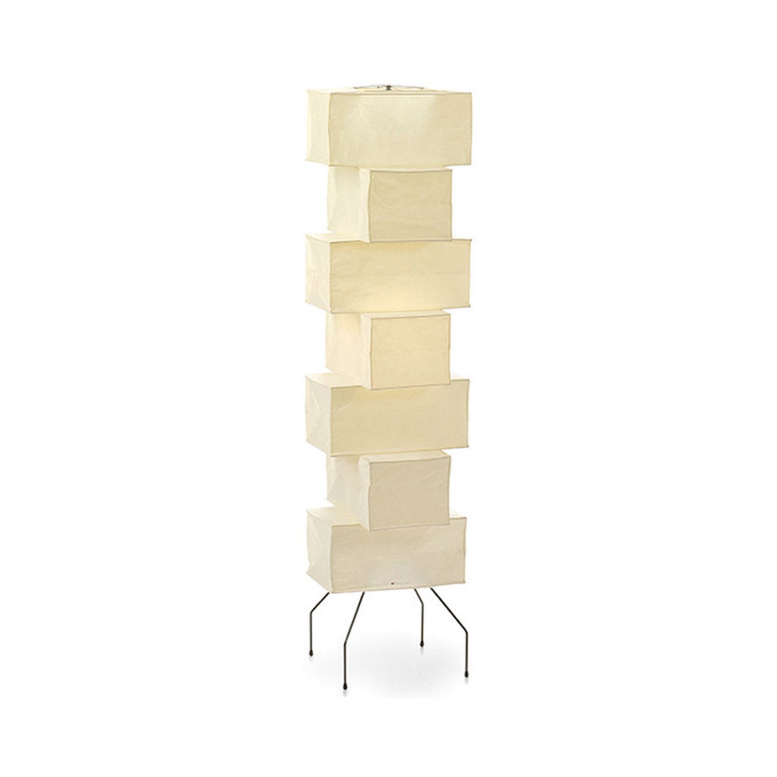 Akari UF4-L10 Golvlampa Vitra - Vardagsrum - Papper / papp