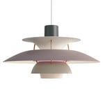 Louis Poulsen PH 5, designer pendant lamp grey