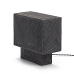 02 BLACK ILLUMINA LED-bordlampe, svart, høyde 28 cm – Serax