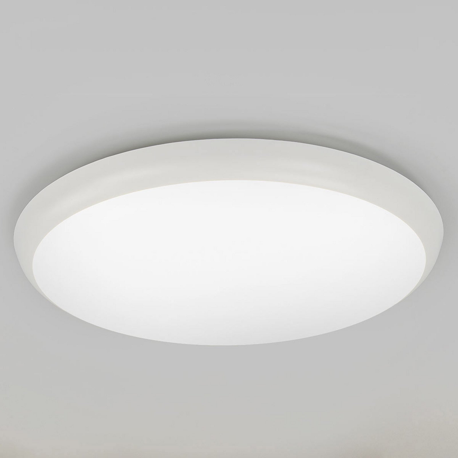 Arcchio plafonieră LED Augustin Ø 40 cm 4.000 K IP54 - Baie - Modern - alb - Plastic