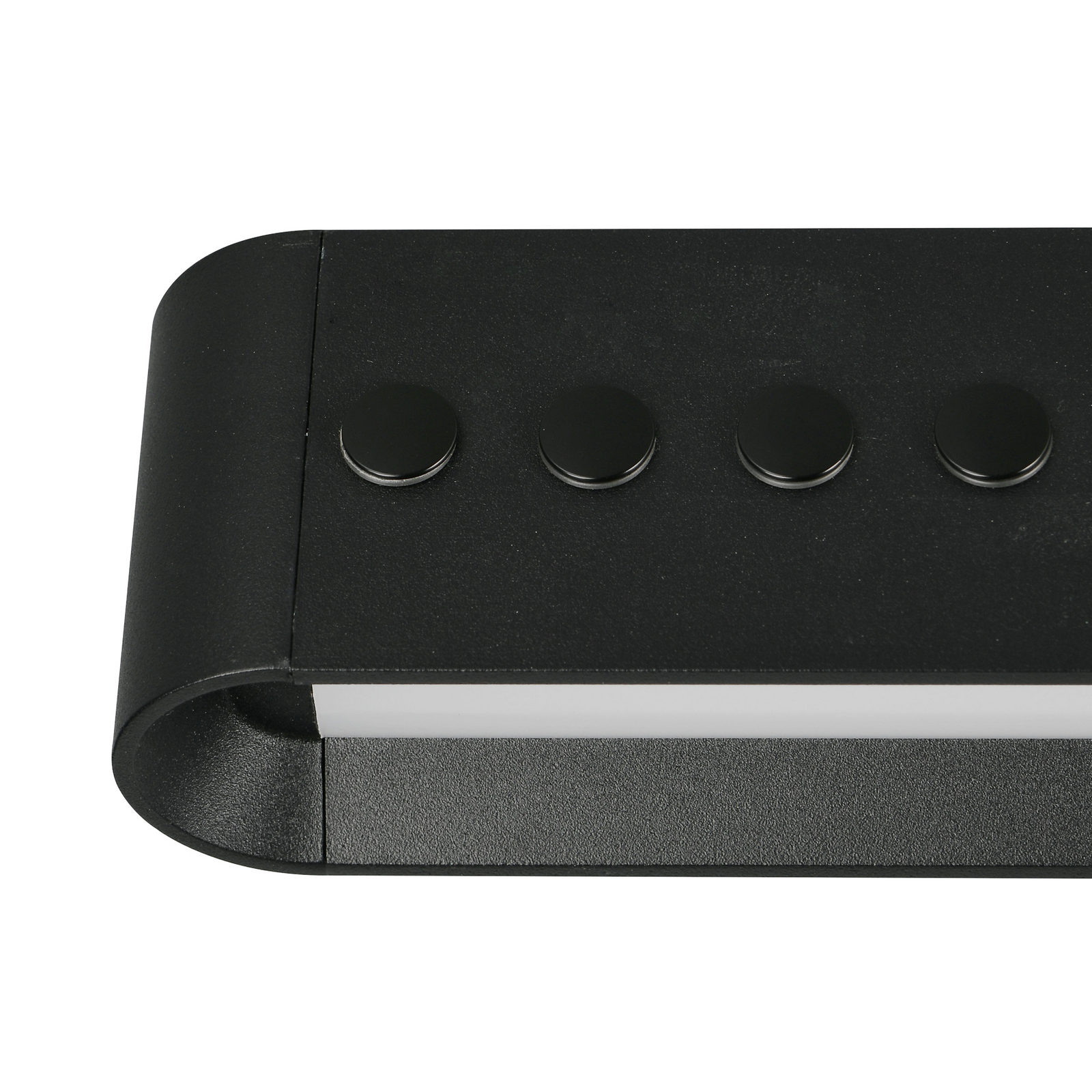 Candeeiro suspenso LED Donegal, preta, comprimento 150 cm, CCT Candeeiro suspenso LED Donegal, preta, comprimento 150 cm, CCT