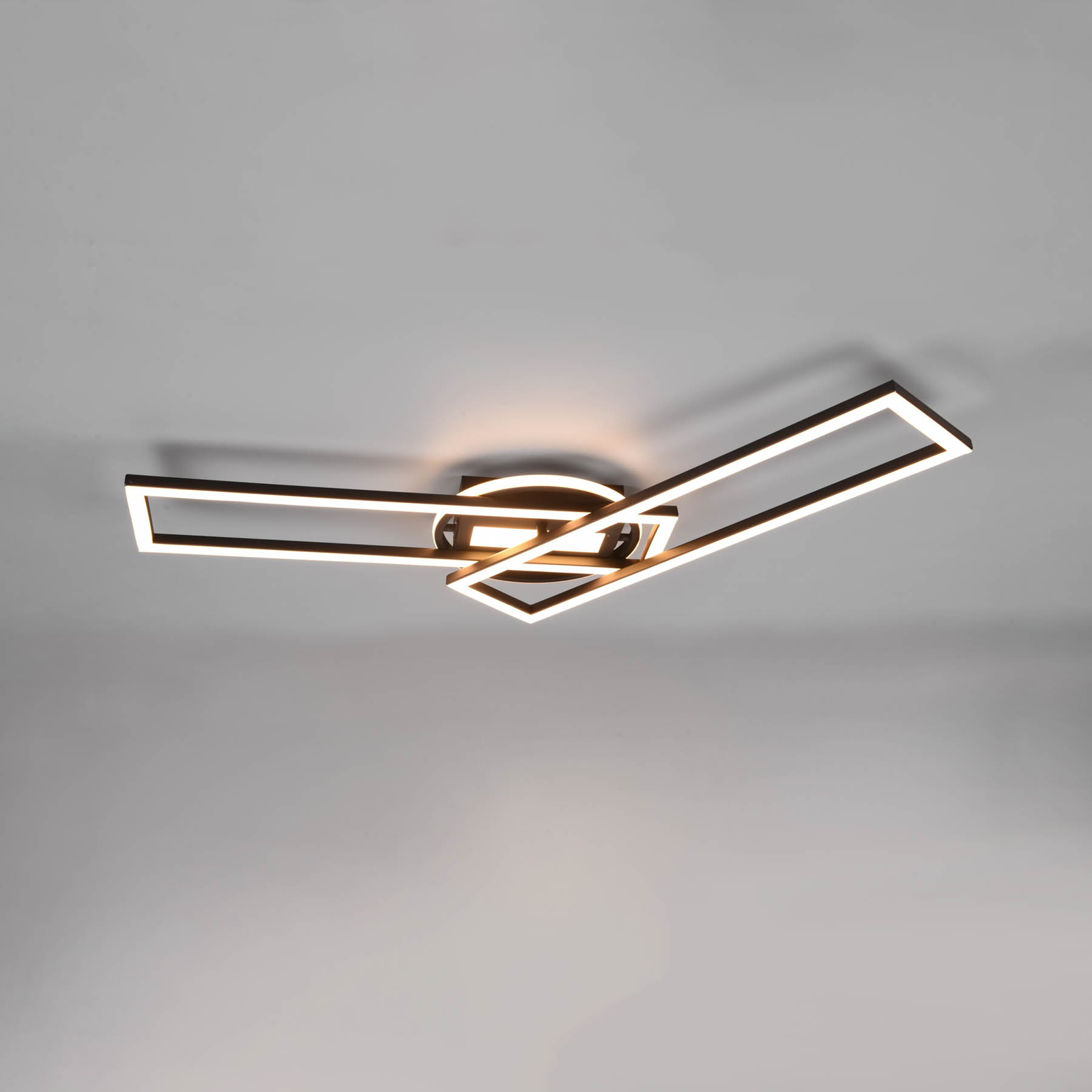 LED plafondlamp Twister draaibaar afstandbediening