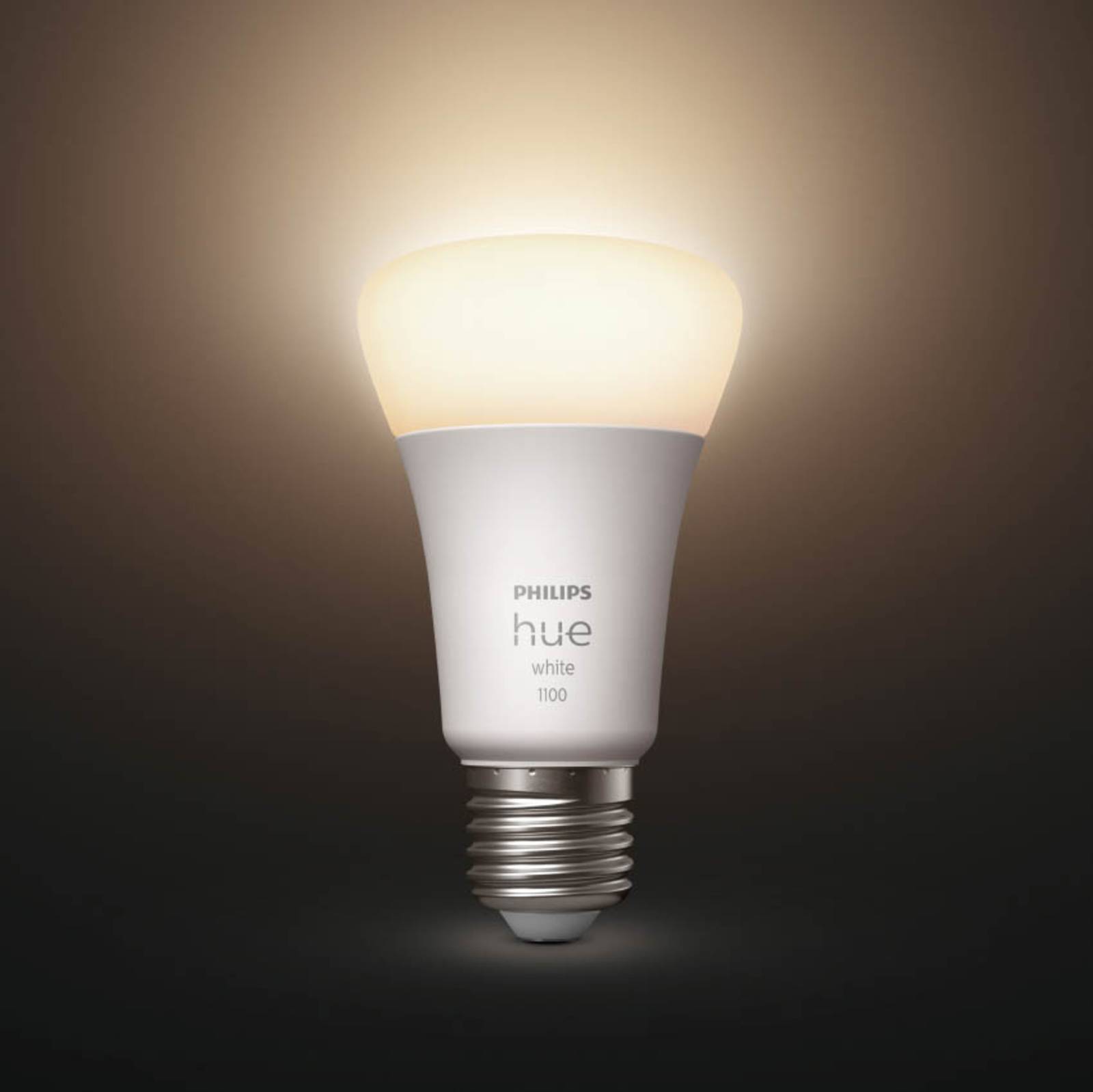 Philips Hue White E27 9,5W LED-Lampe 827 1.055lm