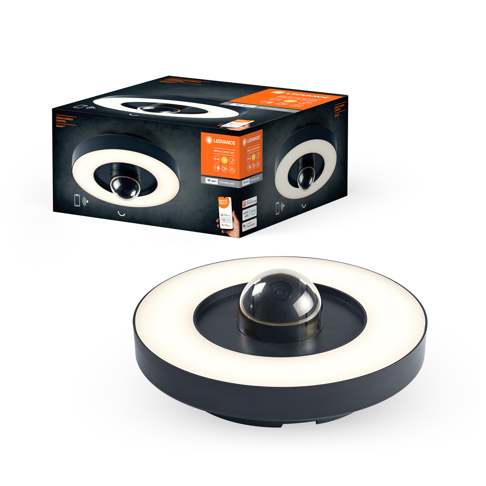 LEDVANCE SMART+WiFi Circle Control světelná kamera