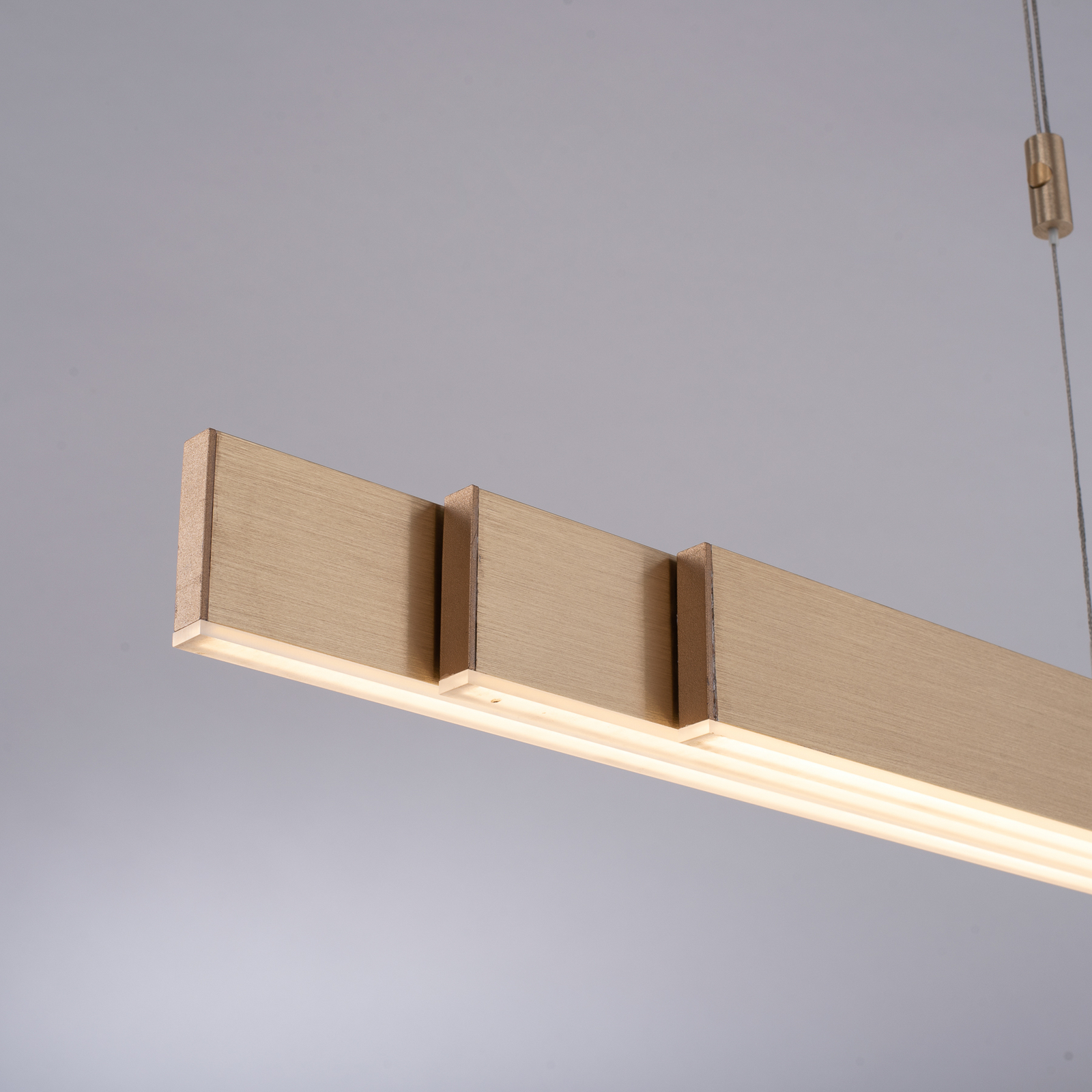 Moto LED-Hängeleuchte, imperial gold, dimmbar, CCT - PURE Moto LED-Hängeleuchte, imperial gold, dimmbar, CCT - PURE