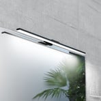 LED светлина за огледало Triga IP44 черна 60cm, 4000K