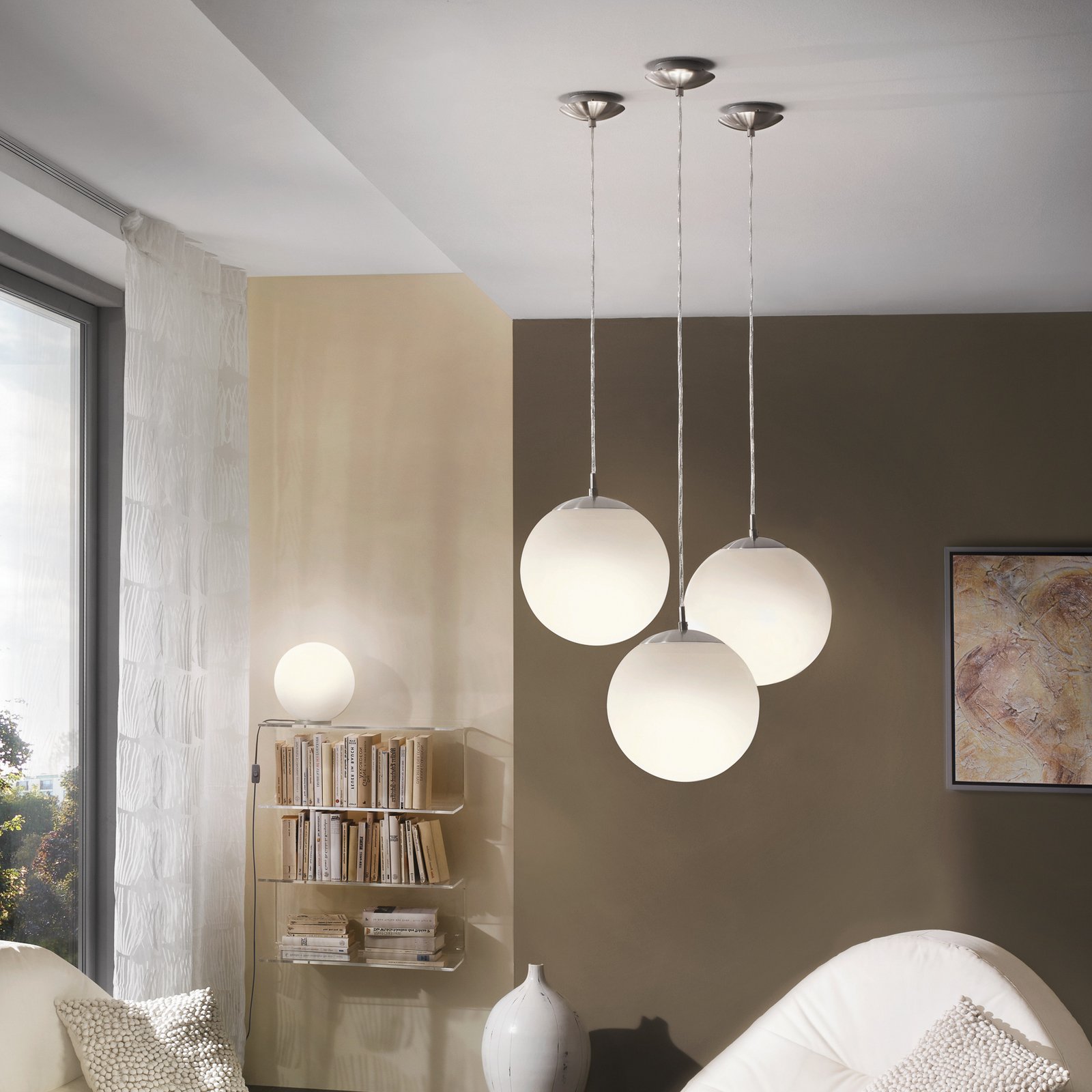 Elegantti Rondo-riippuvalaisin 30 cm