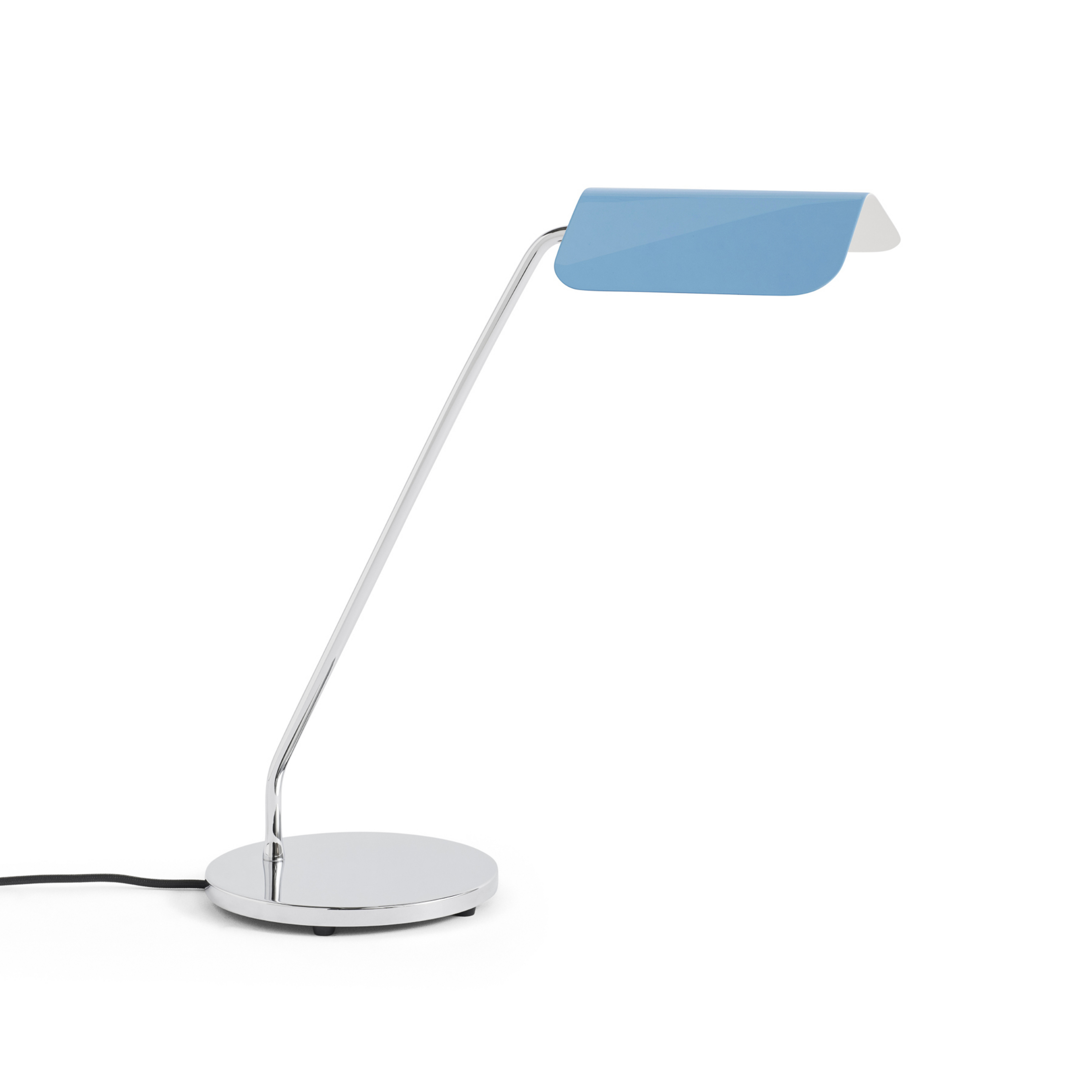 Lampe de bureau Apex, bleu pastel, 38 cm, E14, acier - HAY