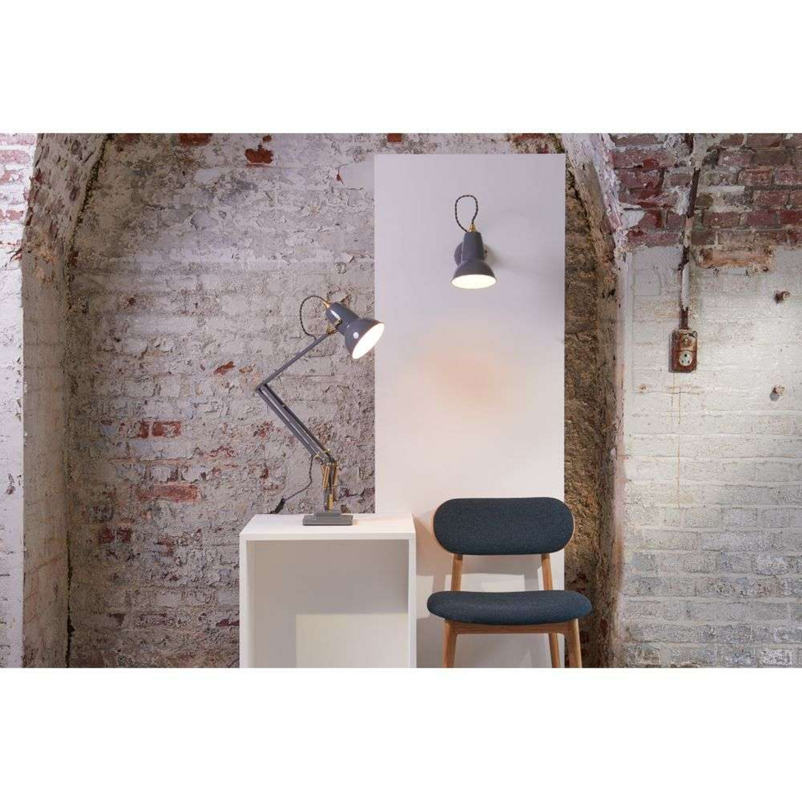 Original 1227 Aplique de Pared Lino Blanco - Anglepoise