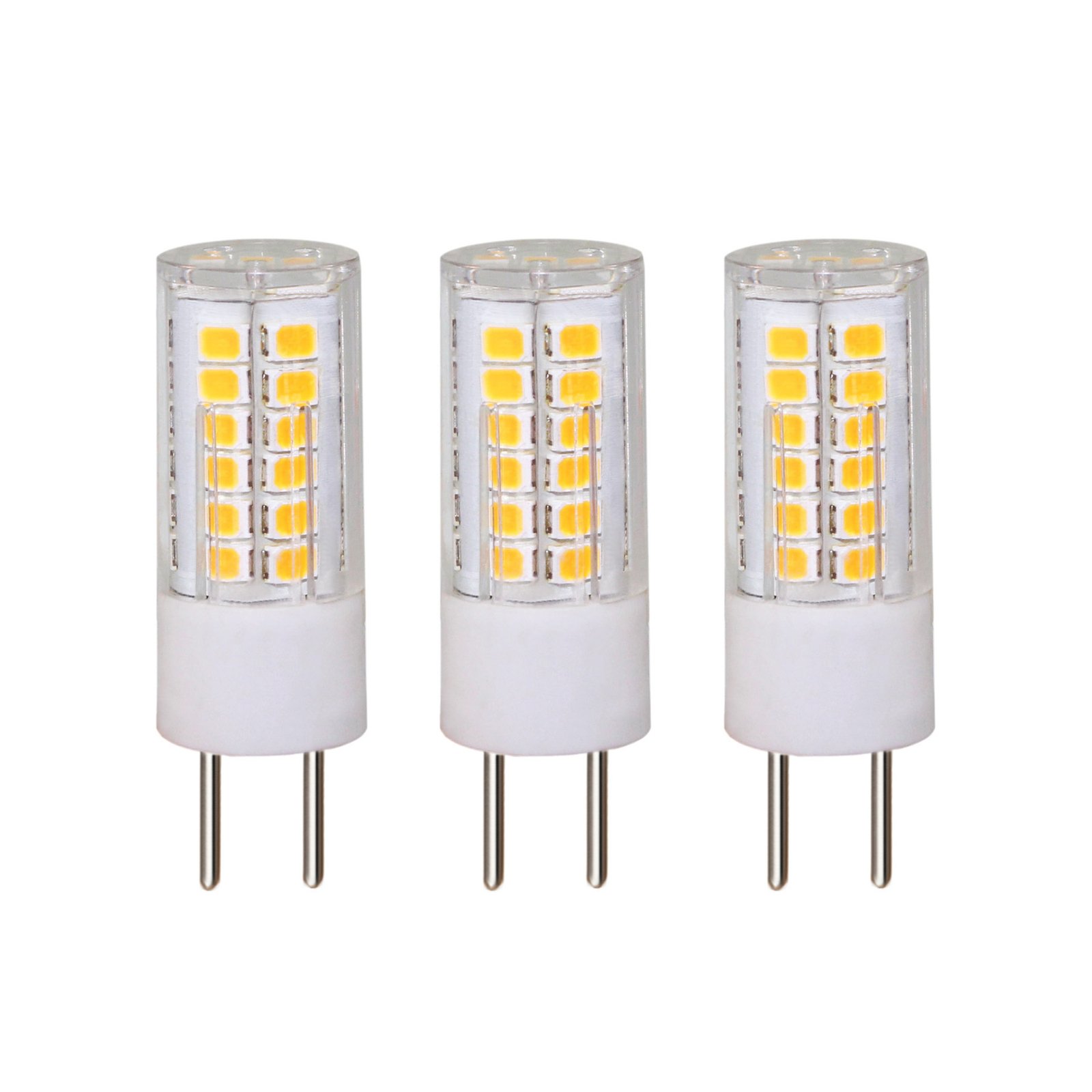 Arcchio bi-pin LED bulb G4 3.4 W 2,700 K 3-pack