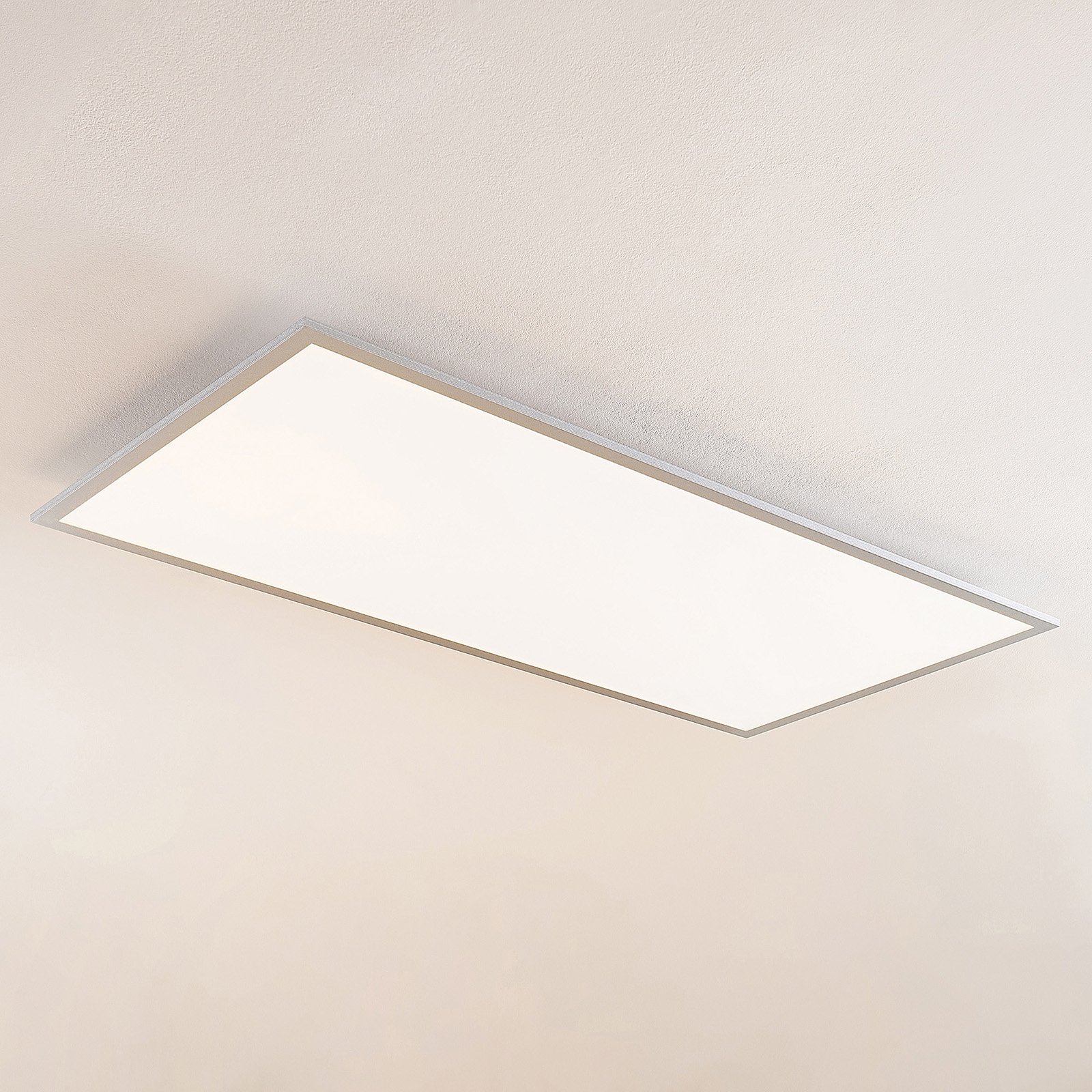 Zento LED Ceiling Lamp CCT w/Remote White/Silver - Lindby