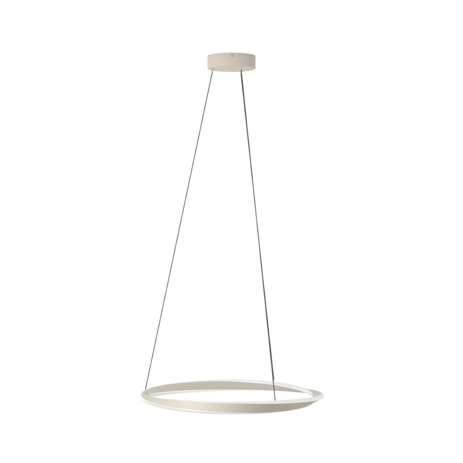 EGLO LED hanglamp CAMEROTA, beige, Ø 57 cm, afstandsbediening EGLO LED hanglamp CAMEROTA, beige, Ø 57 cm, afstandsbediening