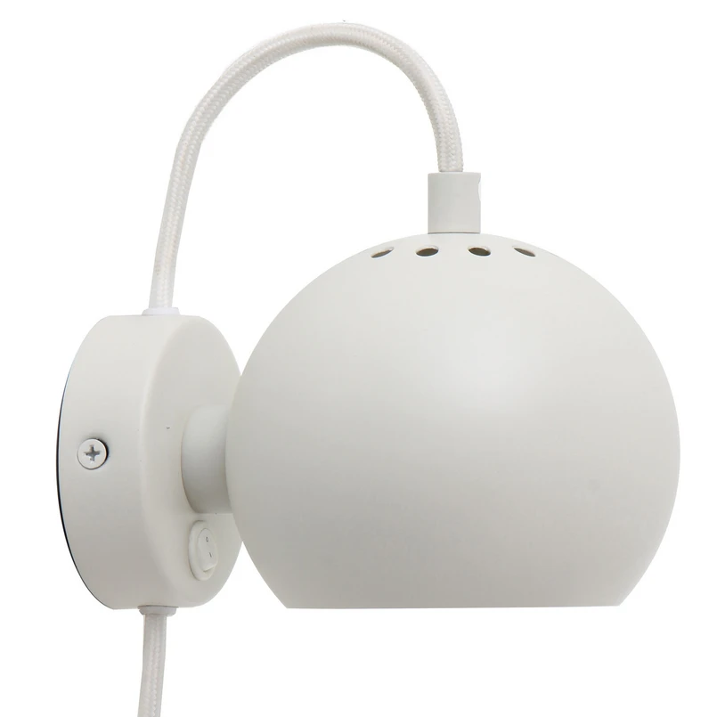 FRANDSEN - Ball Applique Murale Matt White