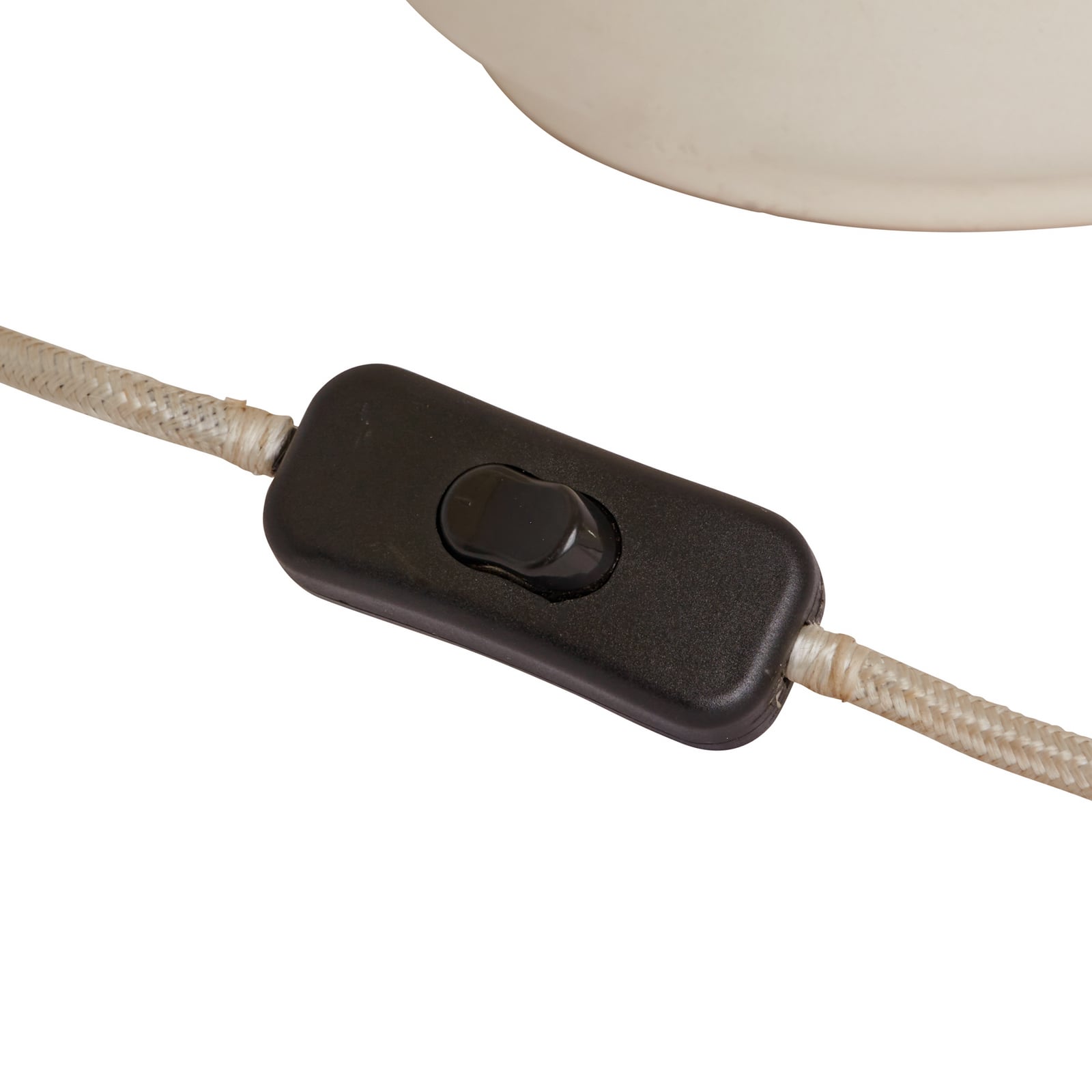 Evy bordlampe, hvit, høyde 37 cm, keramikk, E27 – Watt &amp; Veke