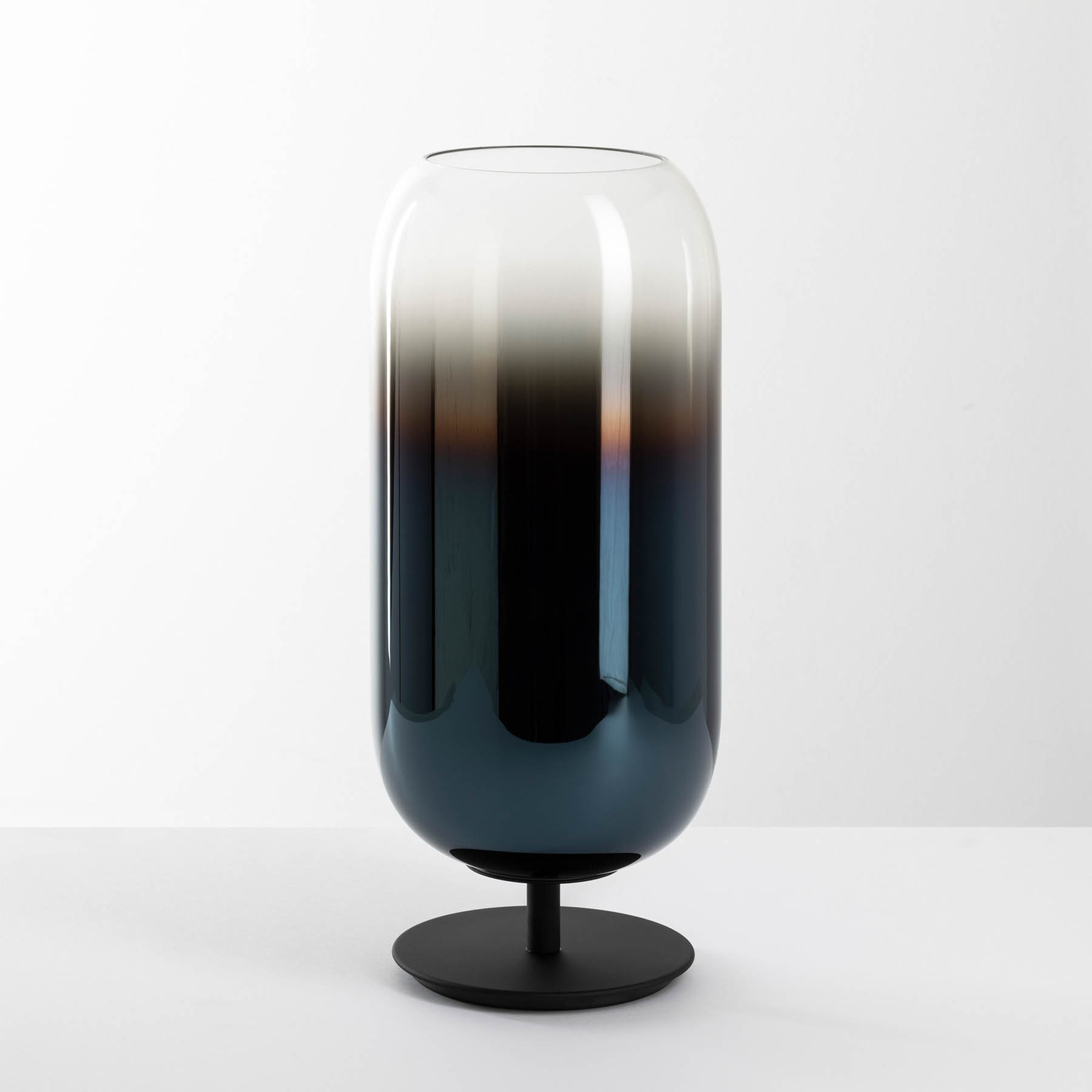 Gople Mini Lampe de Table Blue Sapphire/Black - Artemide