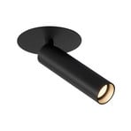 Karpo Inbyggningsspot Phase Dim. Black - SLV