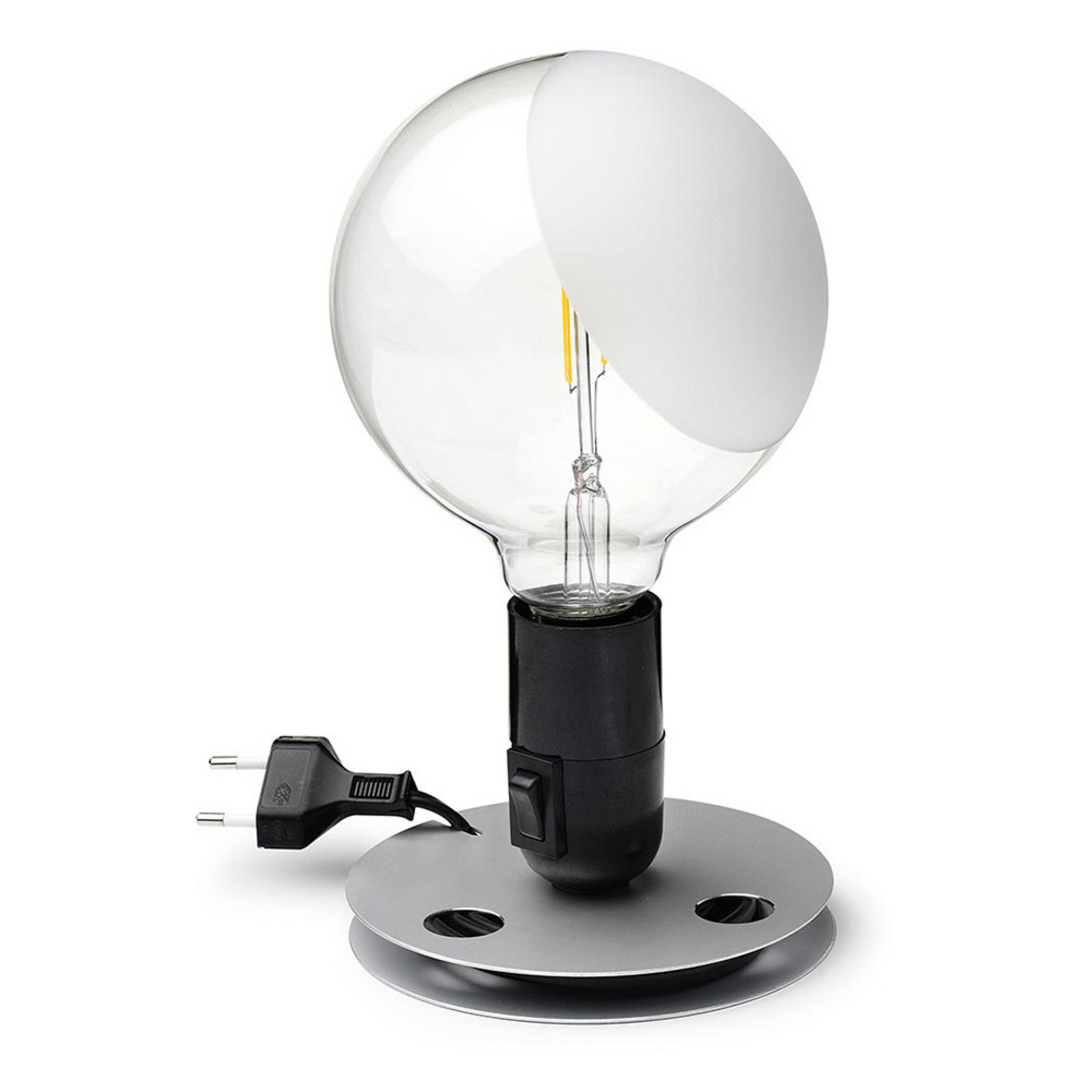 Lampadina Lampe de Table Noir - Flos