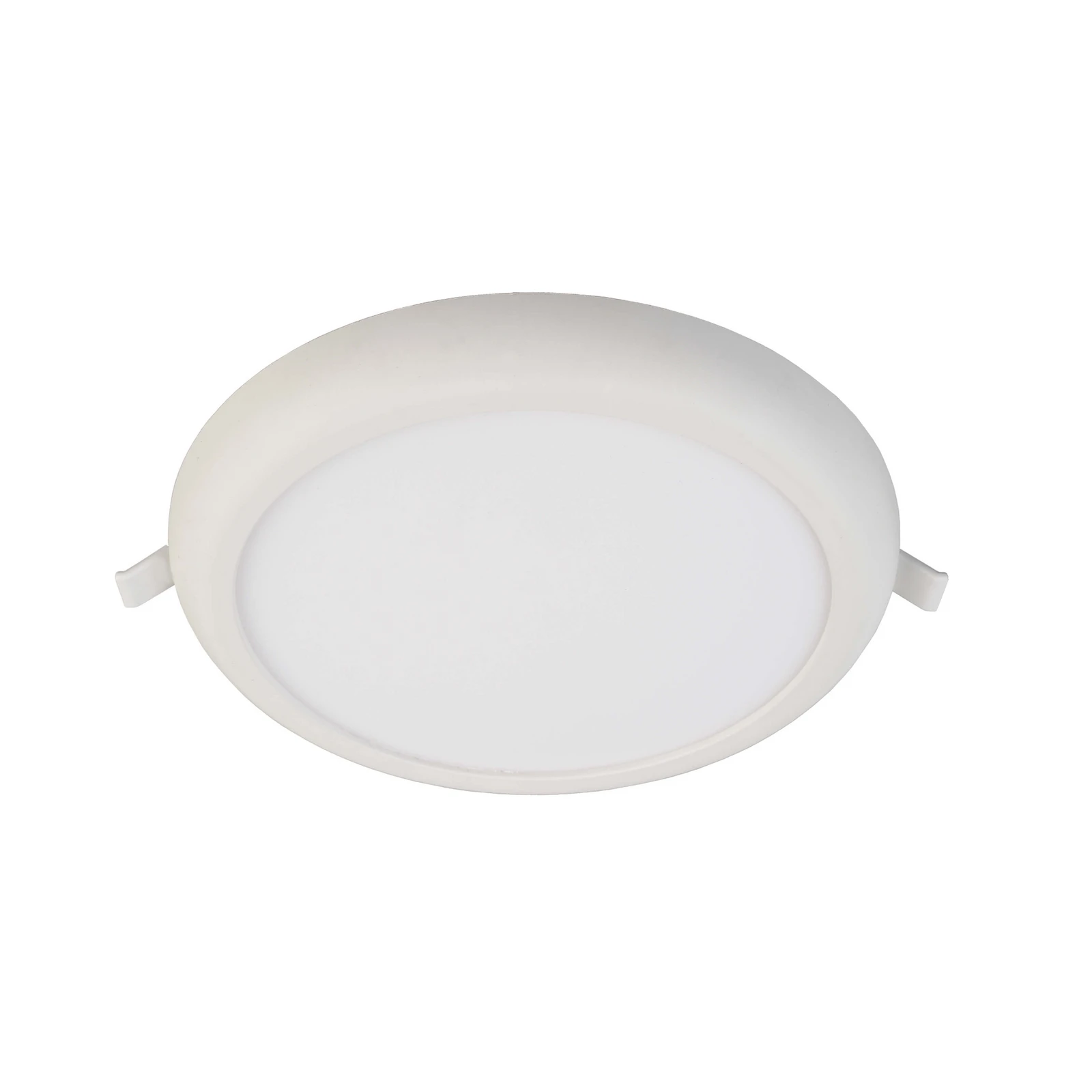 LED-Deckeneinbauleuchte Zaurak, weiß, rund Ø 22 cm