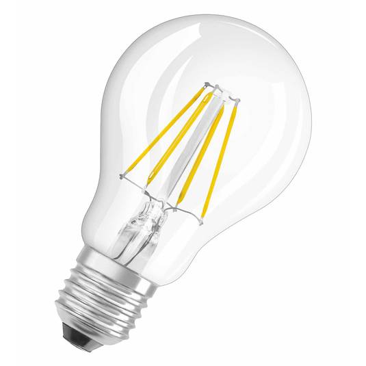 Lampadina LED filamenti E27 4W 827 set 2x