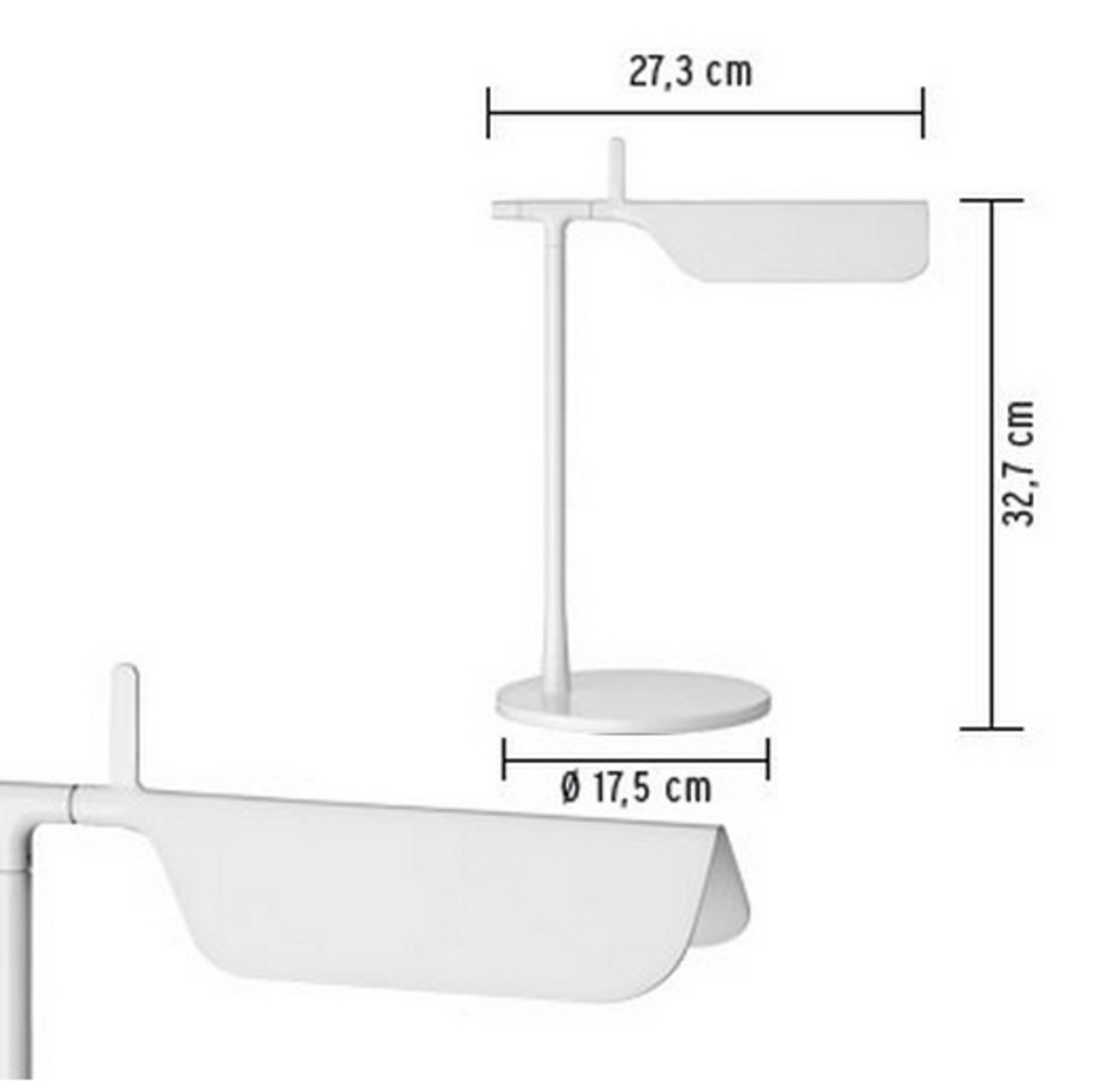 Tab Lámpara de Sobremesa Blanco LED - Flos