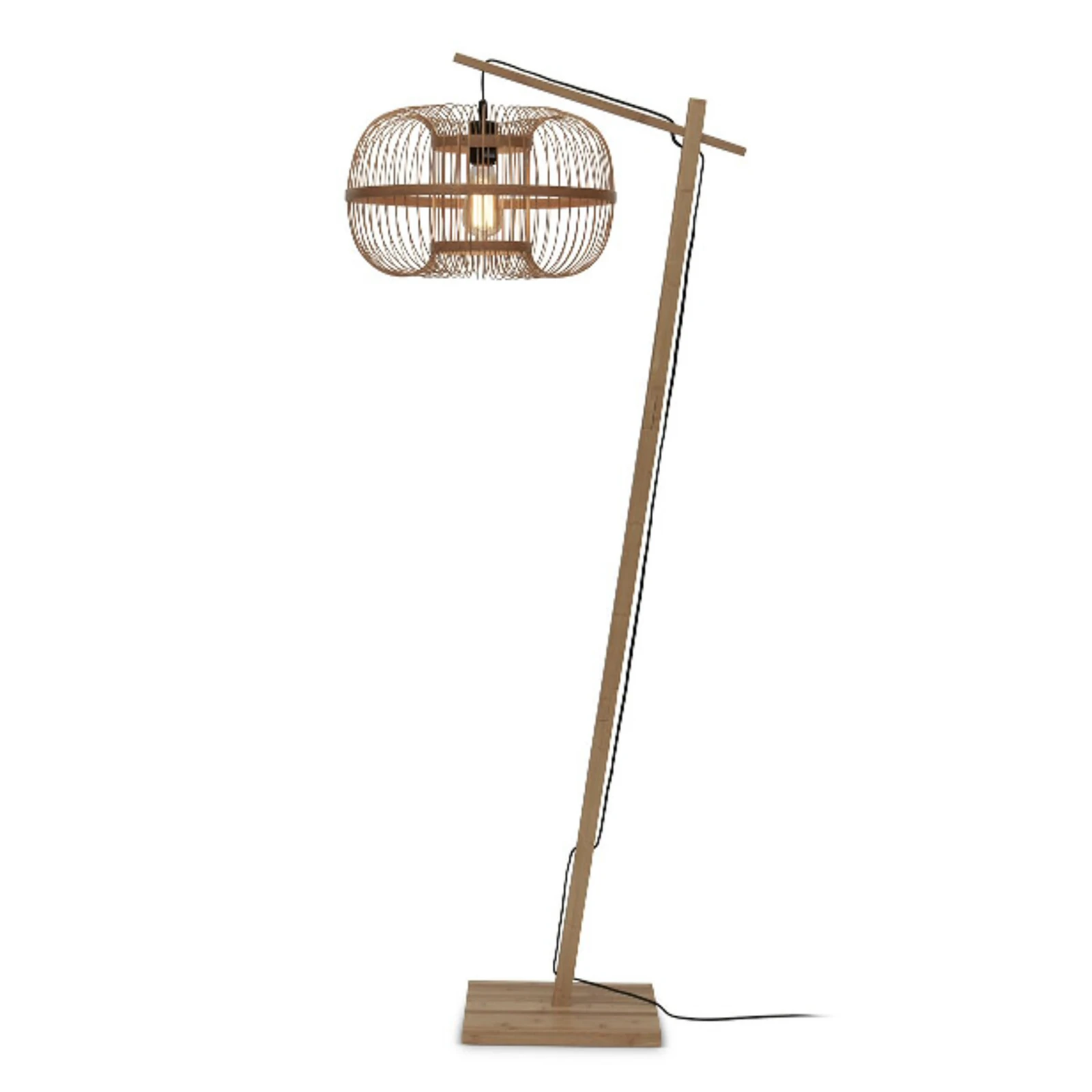 GOOD & MOJO Hokkaido podna lampa, 150 cm, prirodna